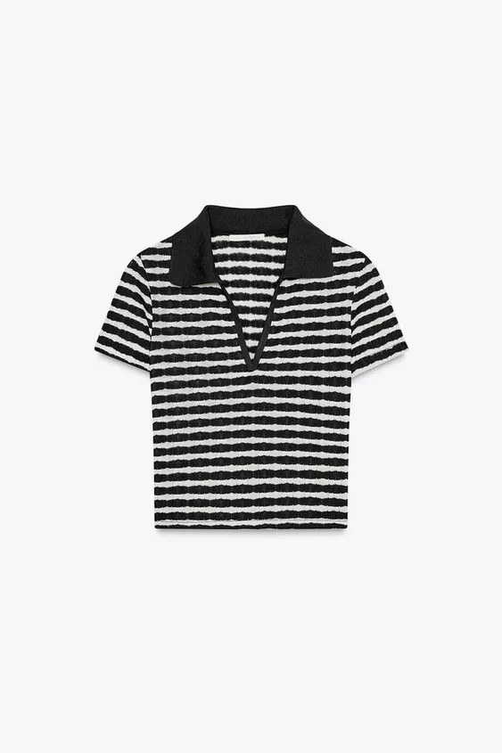 JACQUARD POLO SHIRT | Zara US