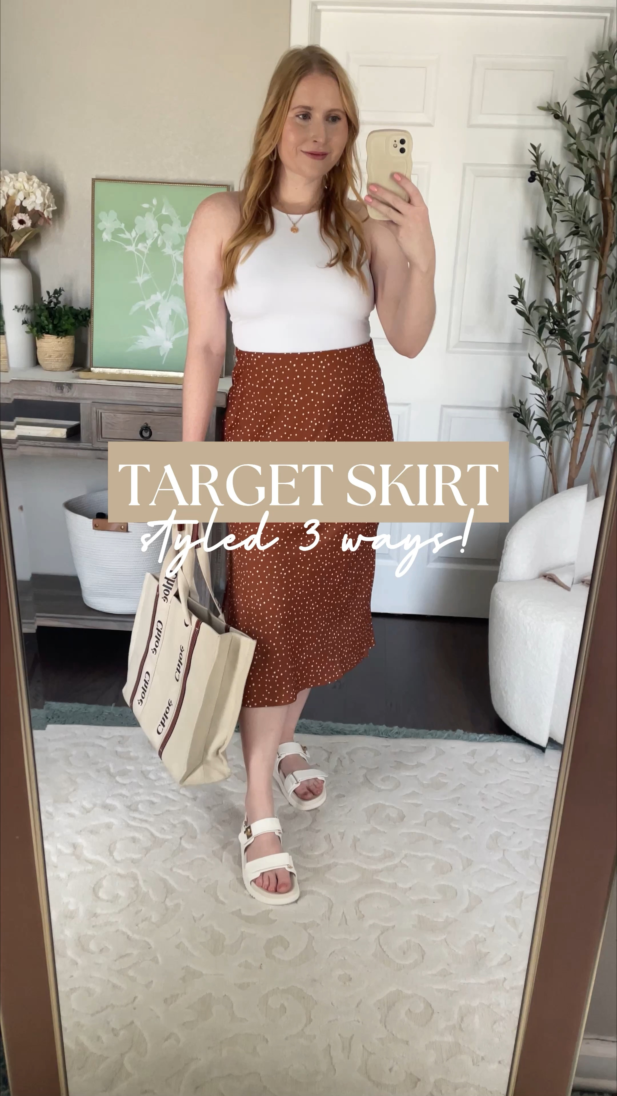 Target Skirt Styled 3 Ways! Size medium on me #target #skirt #ltkvideo

#LTKsalealert #LTKFind #LTKworkwear