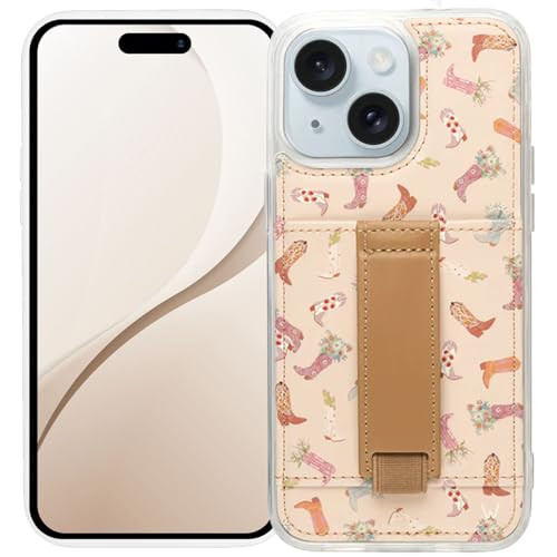 Walli Cases Wallet Phone Case for iPhone 14 Plus, Card Holder Kickstand | Amazon (US)