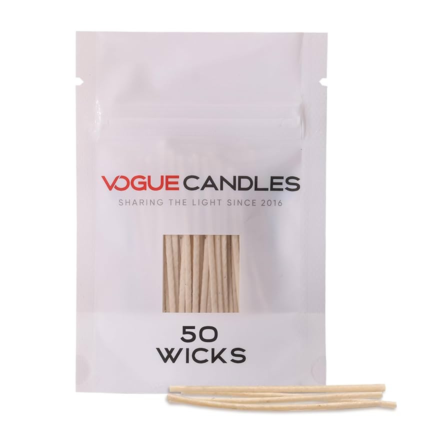 Vogue Candle Sand Kit – Pearled Wax Refill with Clean Burning Wicks for DIY Candle Making (Wick... | Amazon (US)