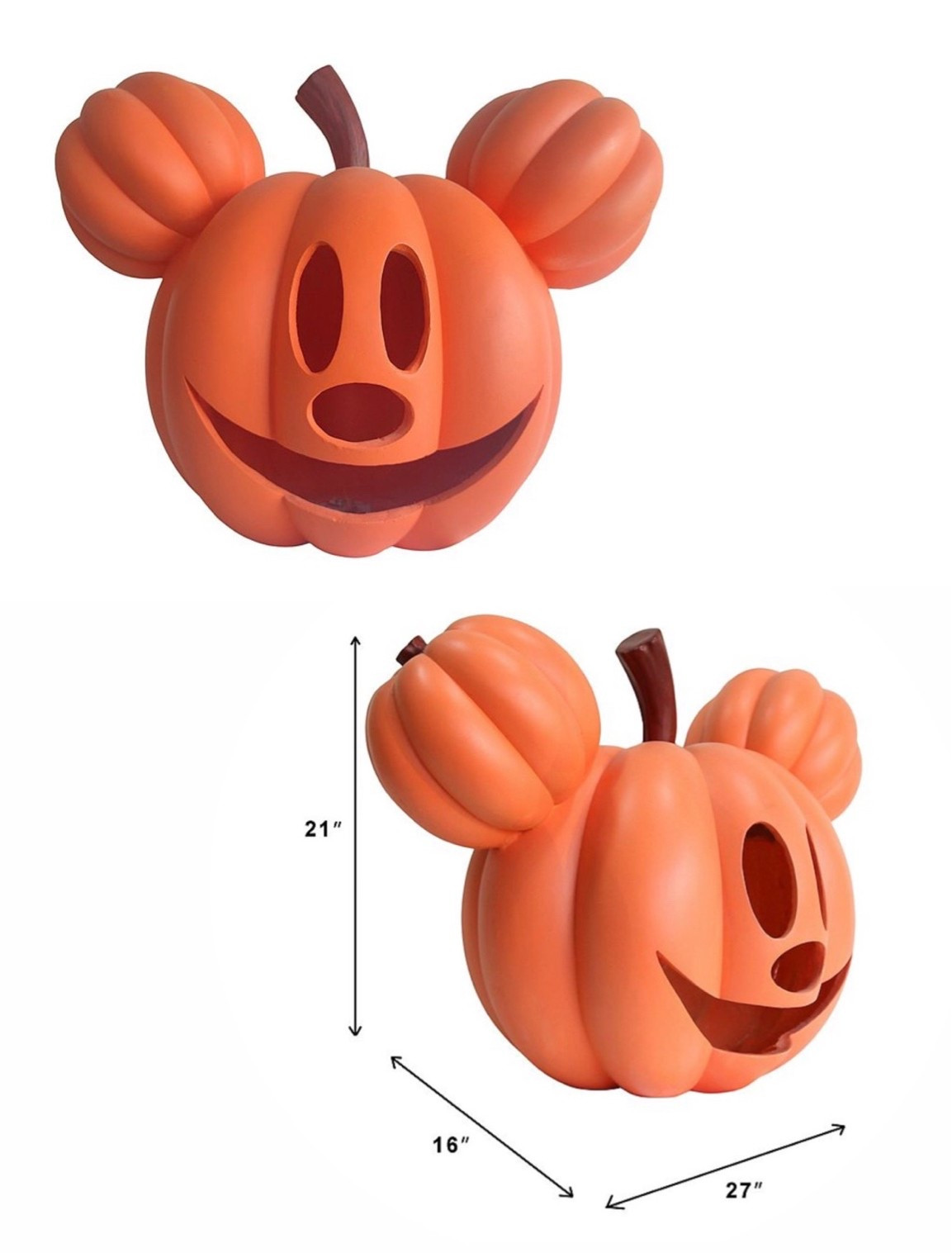 This Mickey Mouse pumpkin is BIG!

#LTKSeasonal #LTKHome