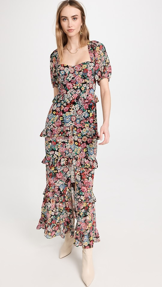 Cici Bustier Tier Maxi Dress | Shopbop
