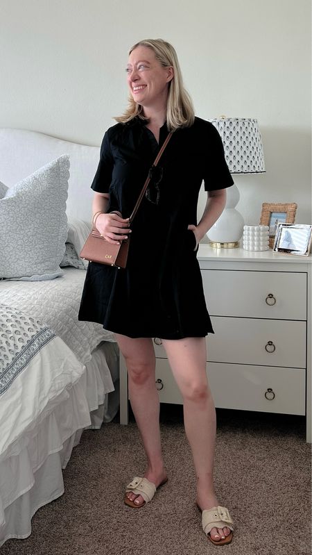 The BEST easy dress for spring! 

old navy dress / shirtdress / spring dress / spring outfit / black dresss

#LTKfindsunder50 #LTKstyletip #LTKsalealert