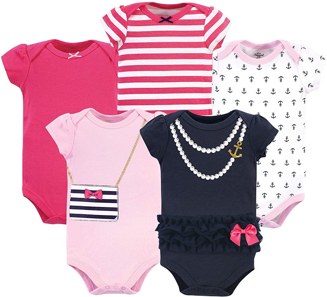 Little Treasure Unisex Baby Cotton Bodysuits | Amazon (US)
