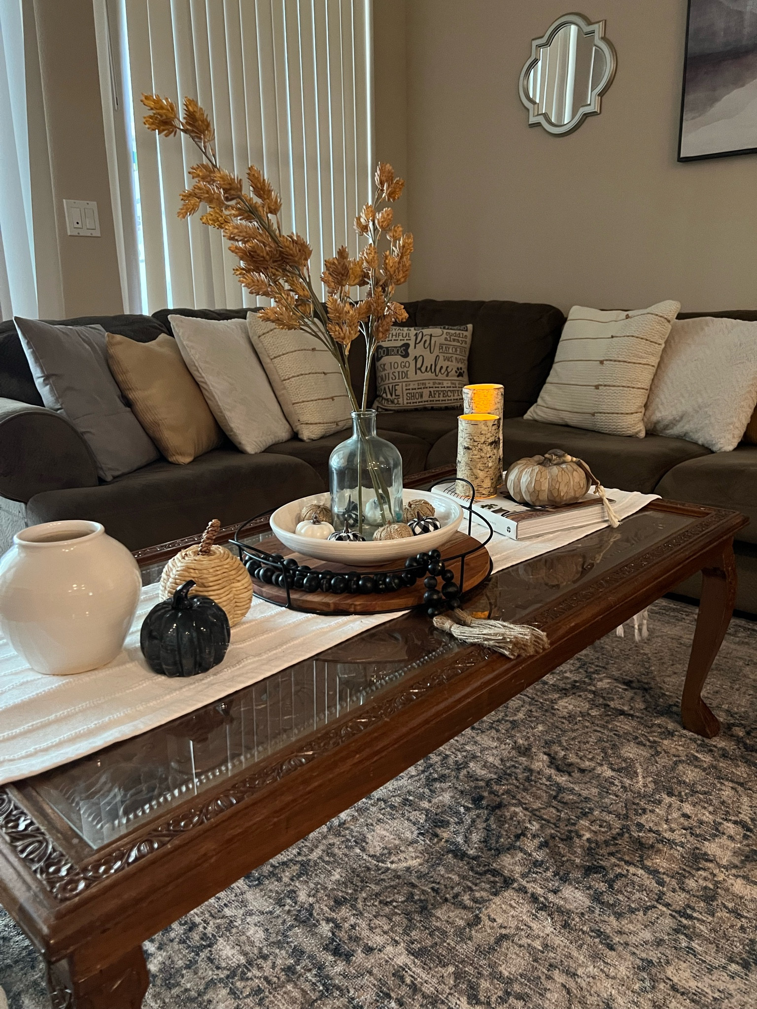 Fall decor inspo, Living room, Target Fall finds, Hearth & Hand, Threshold, seasonal decor, birch wood flameless candles, Amazon Fall decor, Amazon rug, Kirklands decor

#LTKFindsUnder50 #LTKHome #LTKSeasonal