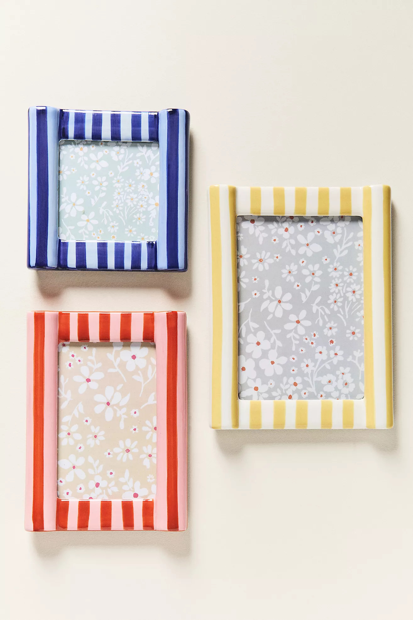 Brooke Striped Picture Frame | Anthropologie (US)