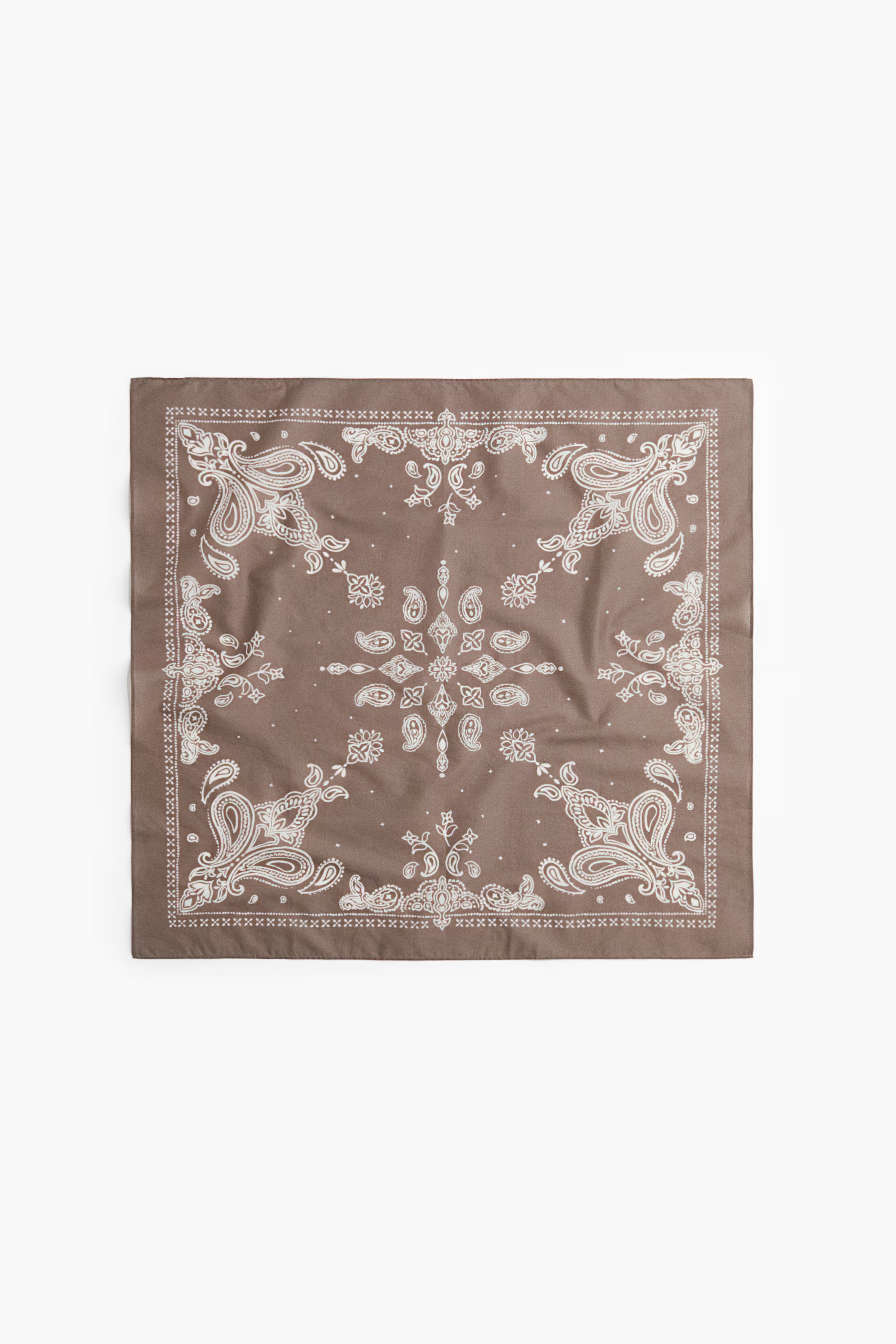 Patterned Cotton Scarf | H&M (US + CA)