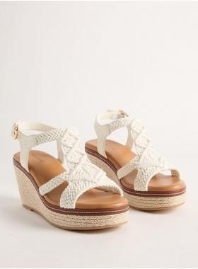 Macrame Espadrille Wedge (WW) | Torrid (US & Canada)