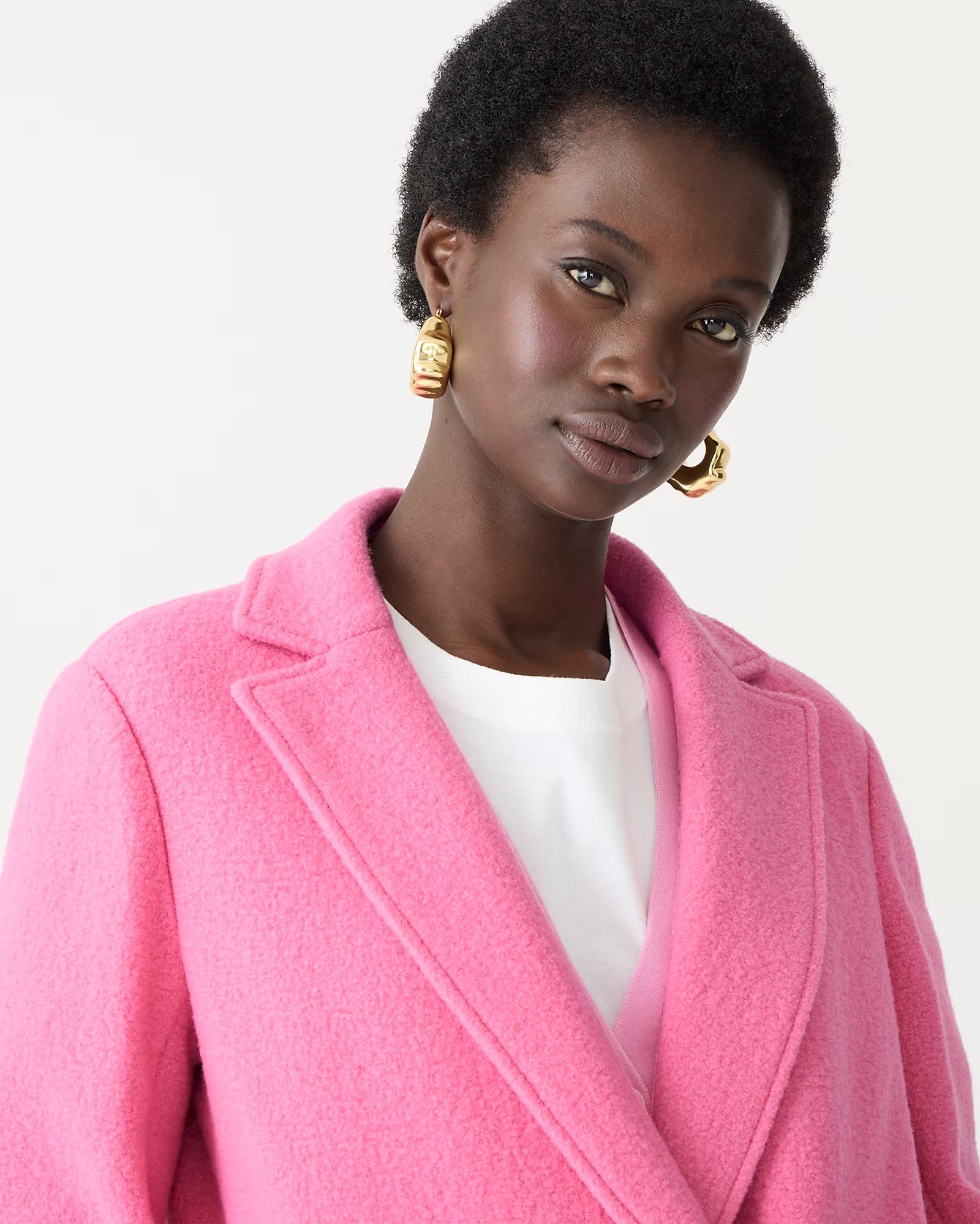 New Daphne topcoat in Italian boiled wool | J.Crew US