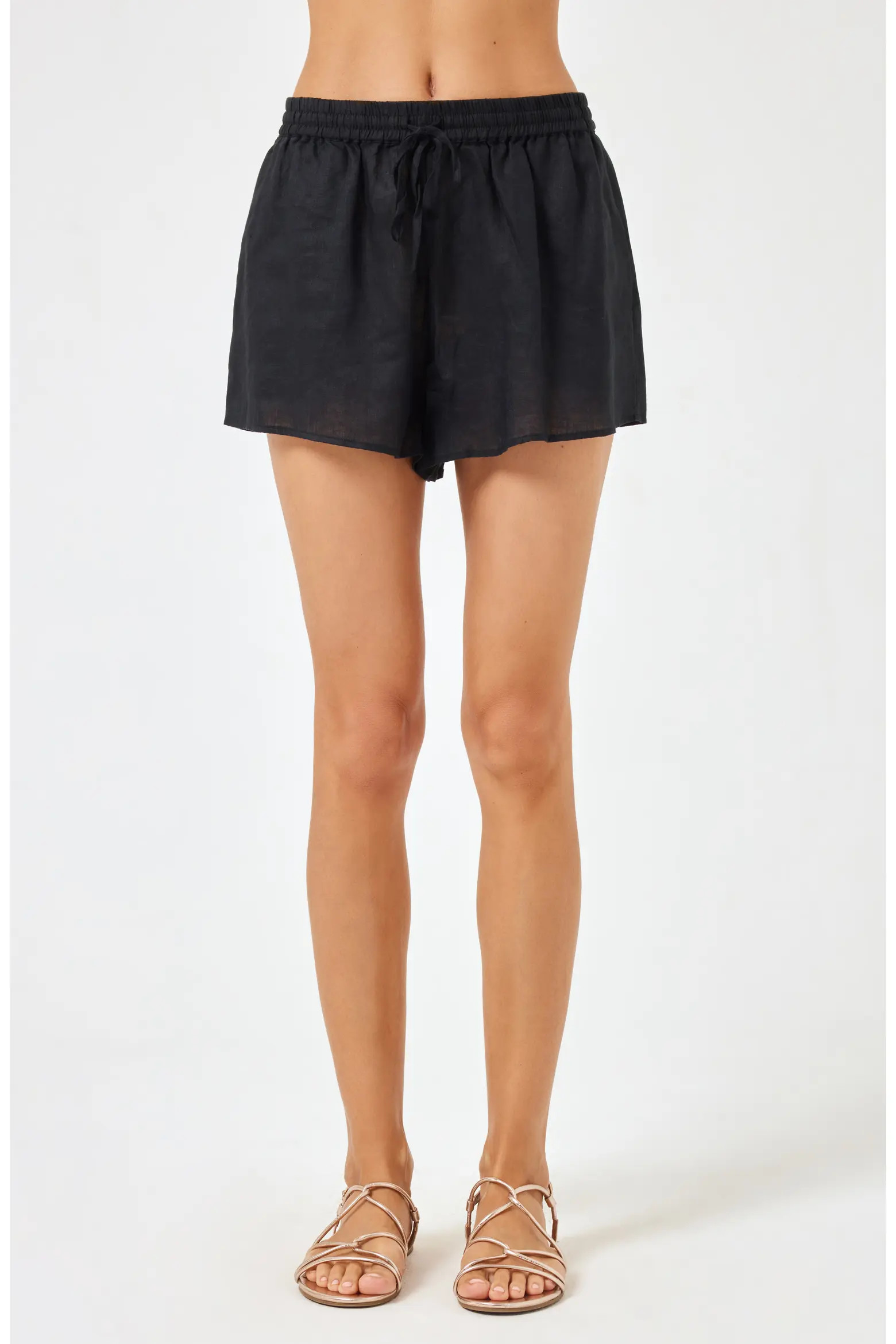 Rio Linen Cover-Up Drawstring Shorts (Women) | Nordstrom | Nordstrom