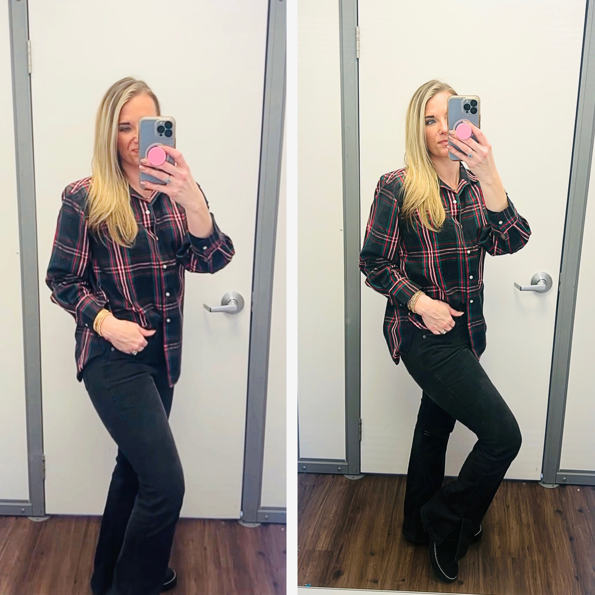 Walmart holiday button up. 





#LTKfindsunder50 #LTKstyletip #LTKHoliday