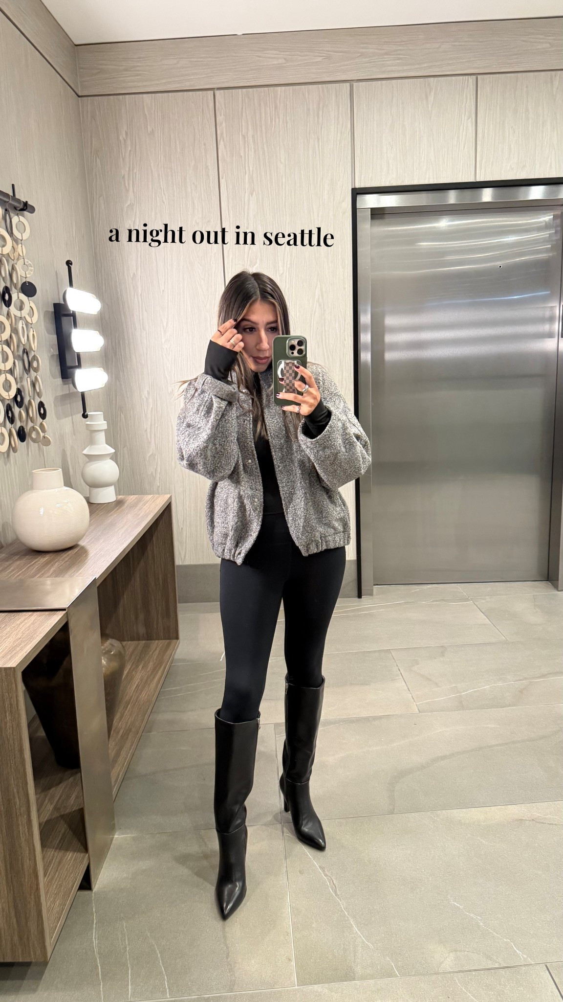Can’t go wrong with an all black base and a cute jacket 🖤

#LTKdayinmylife #LTKFindsUnder50