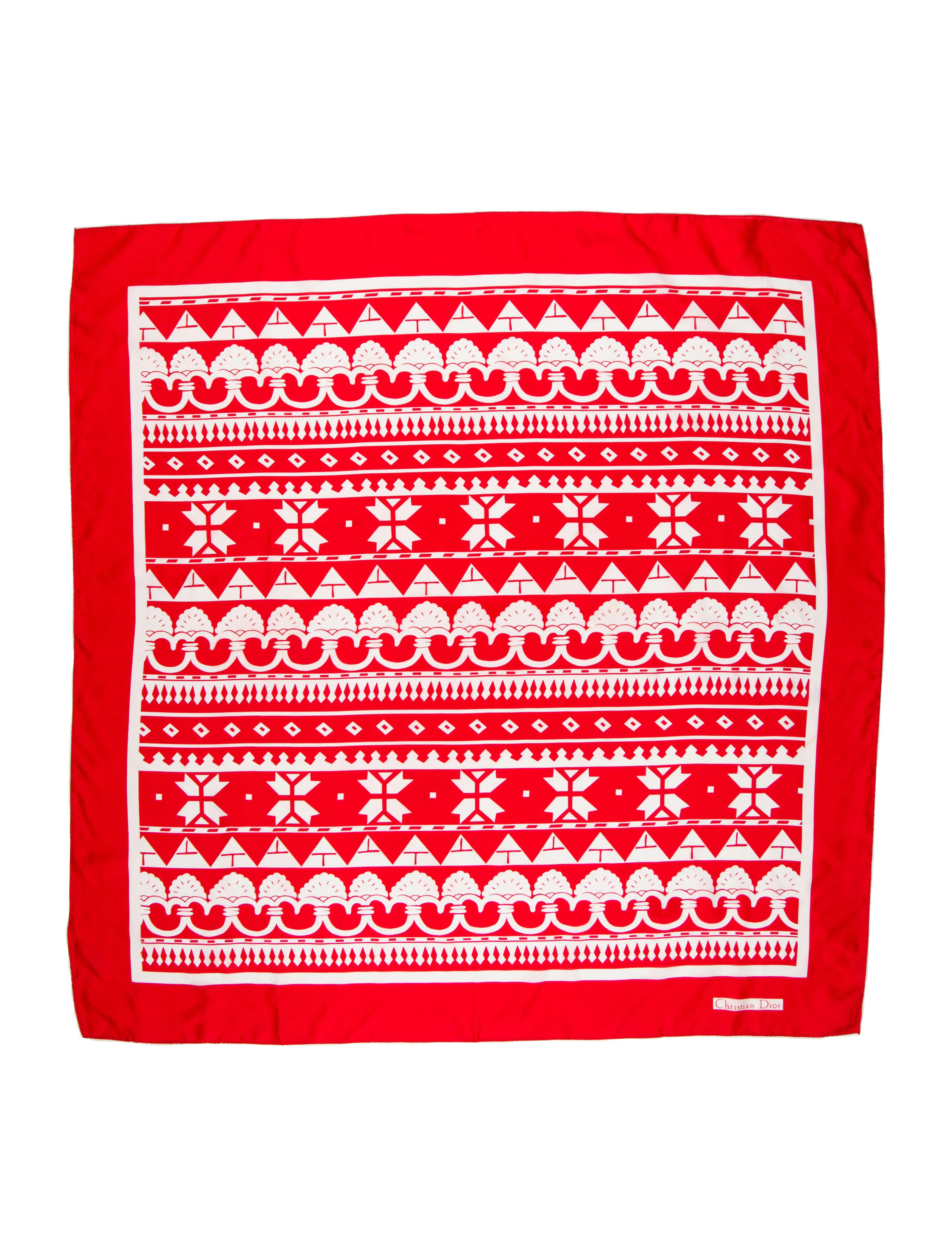 Printed Scarf | The RealReal