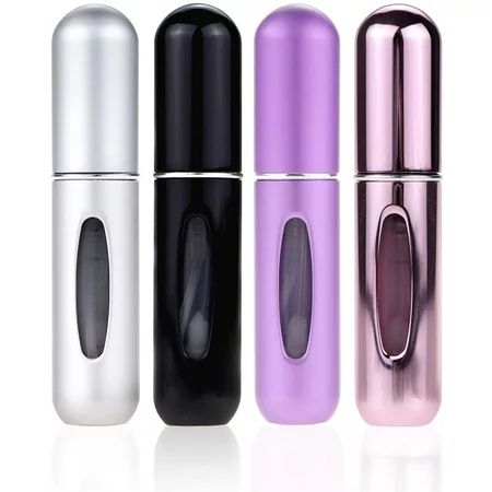 4pcs Mini Portable Refillable Perfume Atomizer Bottle Atomizer Perfume Bottle Refillable Perfume Spr | Walmart (US)