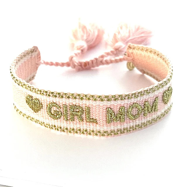 Girl Mom Woven Friendship Bracelet | Caryn Lawn