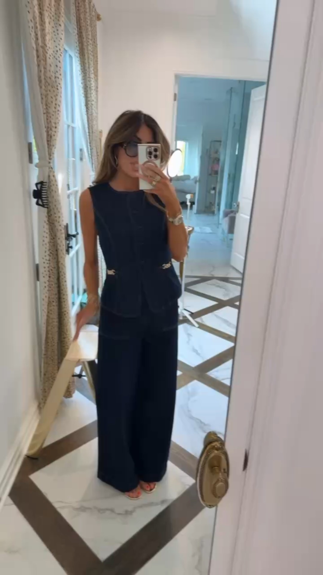 The cutest set!! Wearing a size small in both pieces! Use code EMILY30 for 30% off your order! 

Pre-fall fashion, Fall fashion, Fall outfit inspo, Denim set, Jeans, Fall outfit ideas, Gold watch, Travel outfit, Emily Ann Gemma

#LTKStyleTip #LTKSaleAlert #LTKFindsUnder100