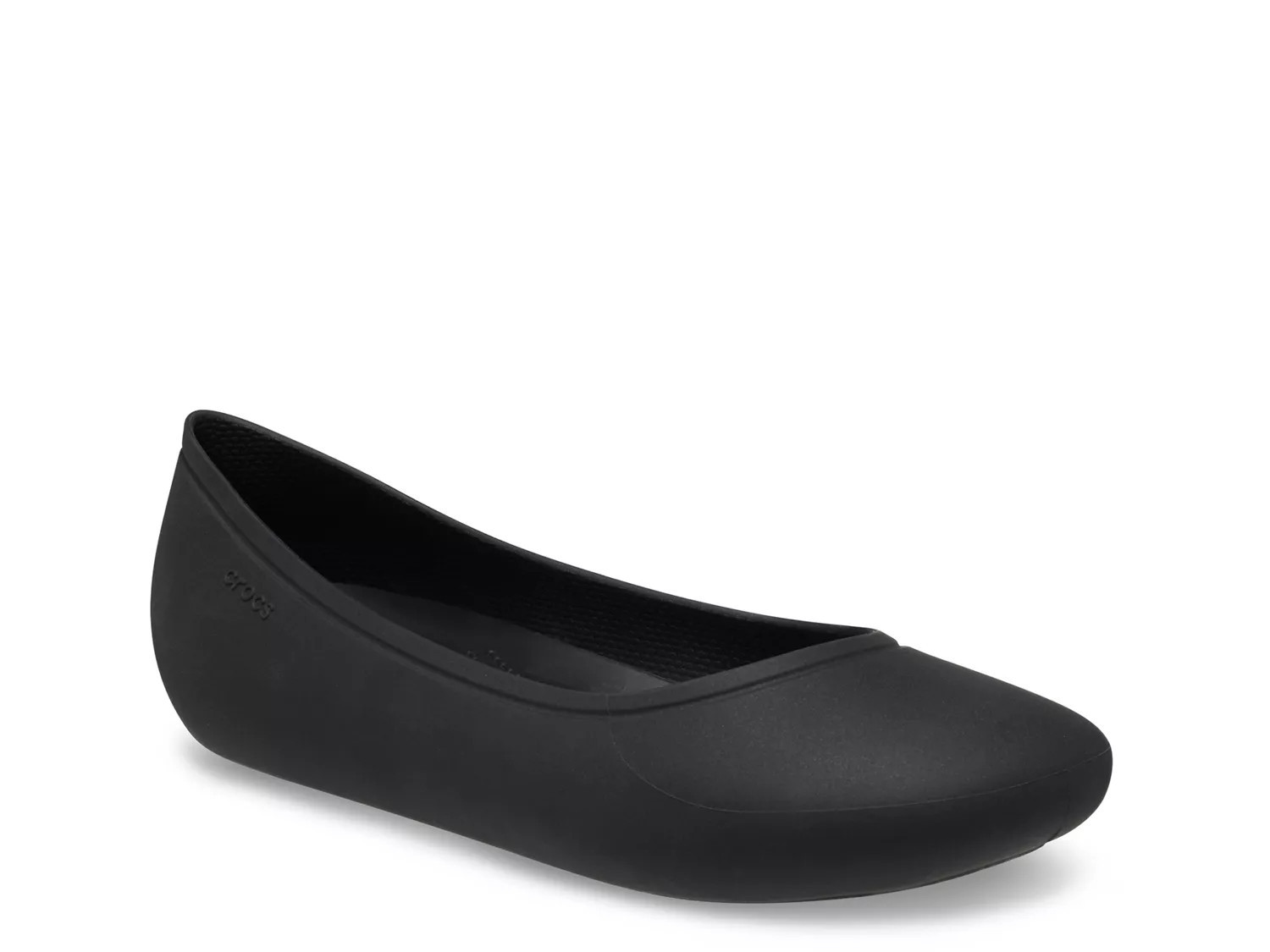 Crocs Brooklyn Ballet Flat | Women's | Black | Size 5 | Flats | DSW