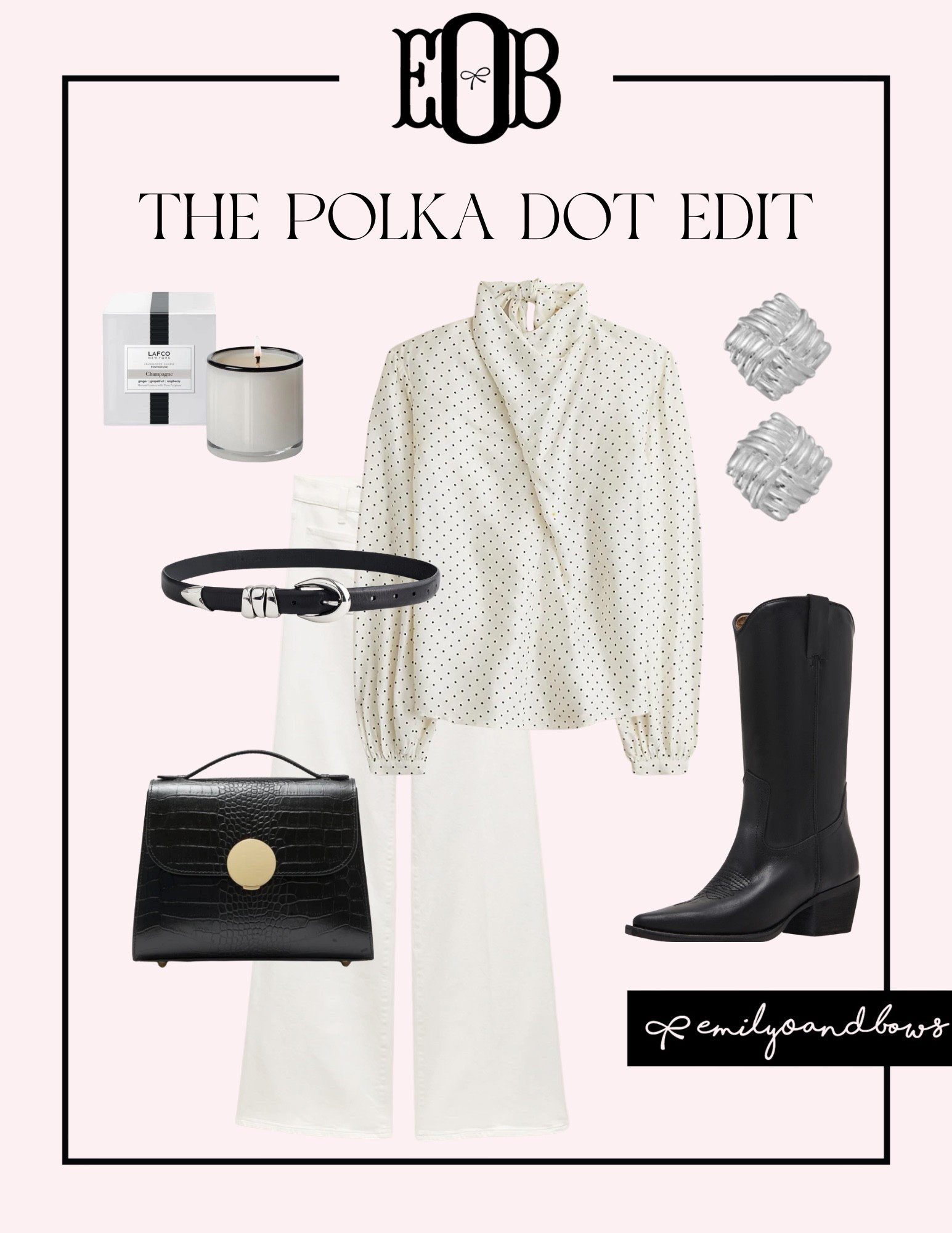 The polka dot edit 🖤