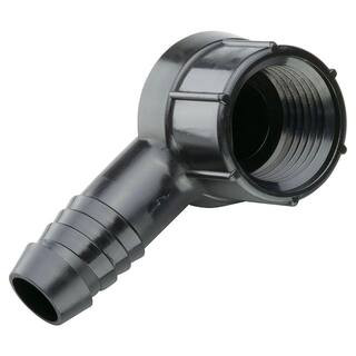 1/2 in. Barb x 1/2 in. Female Pipe Thread Elbow for Sprinkler Swing Pipe (Not Compatible With Dri... | The Home Depot