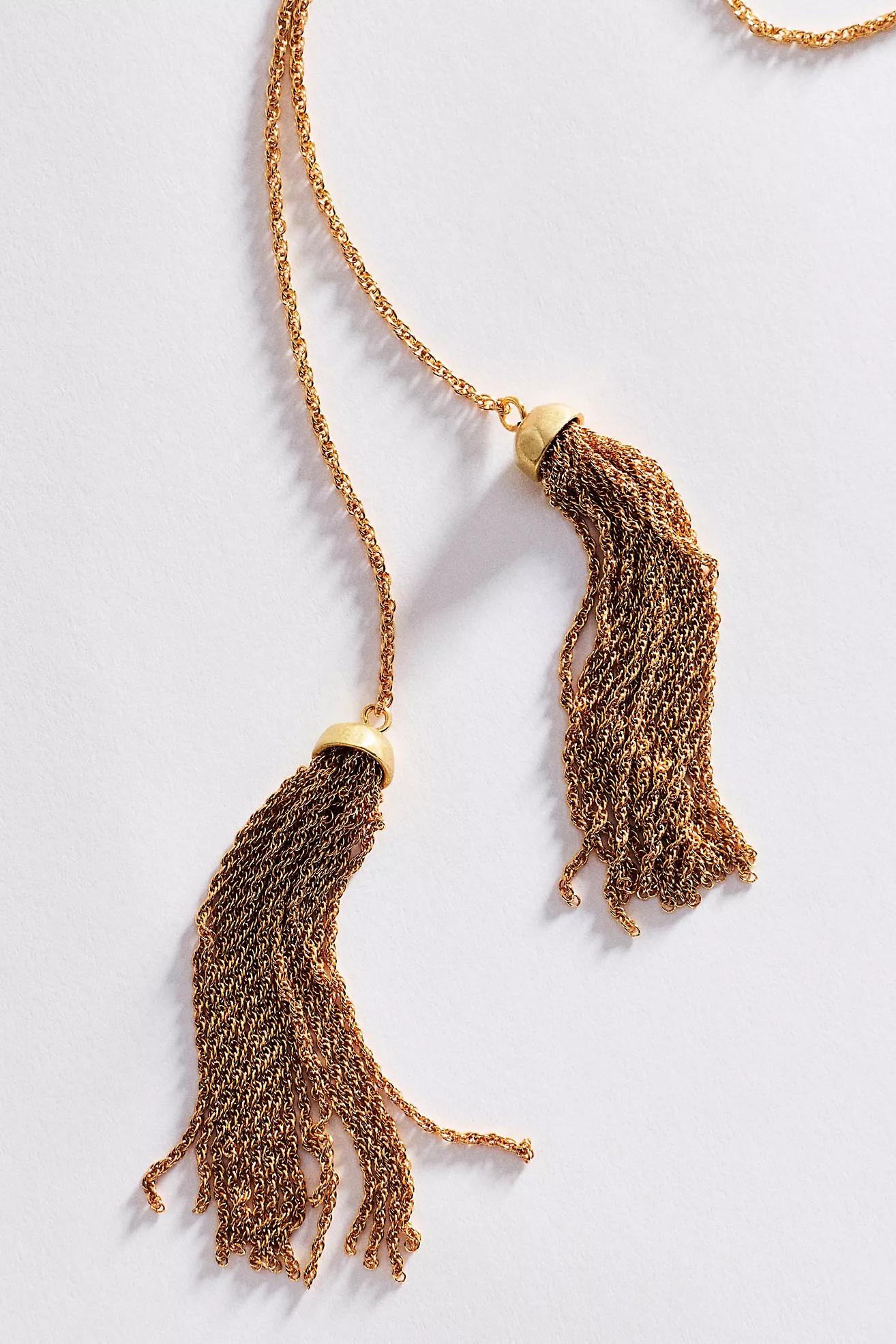 By Anthropologie Double Tassel Necklace | Anthropologie (US)
