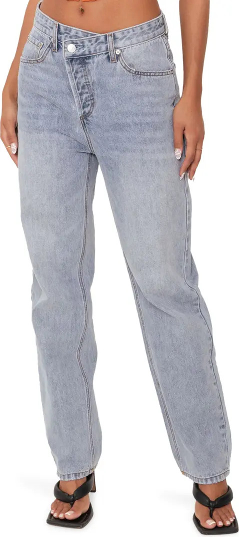 Crossover Boyfriend Jeans | Nordstrom