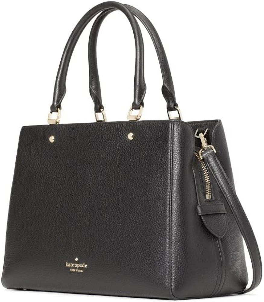 Kate Spade Leila Medium Triple Compartment Satchel Crossbody Bag Purse Handbag | Amazon (US)