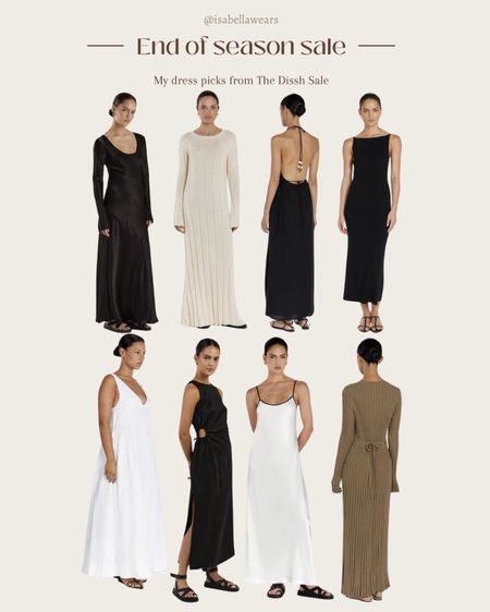 ON SALE: My picks from the Dissh end of season sale. These dresses are great capsule wardrobe additions and would be amazing for layering in the cooler months coming up! 

#LTKaustralia #LTKfindsunder100 #LTKsalealert