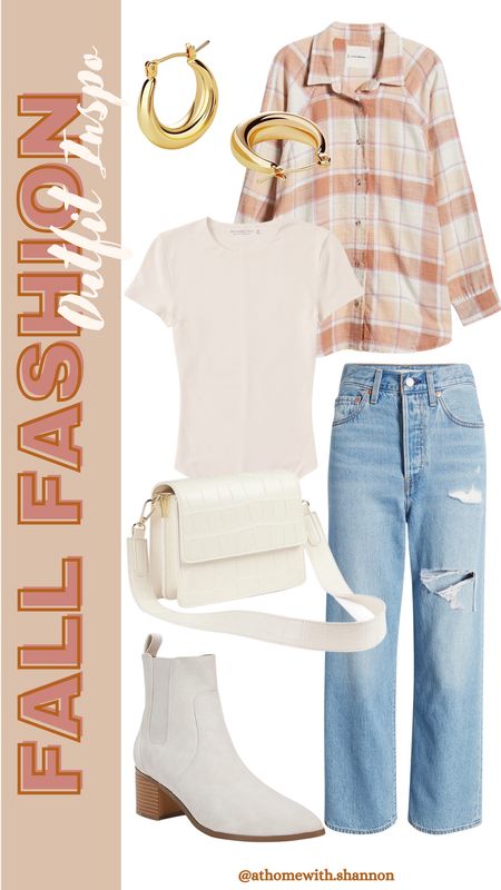 Fall outfit idea!

Bodysuit, flannel, jeans, booties, crossbody purse, gold hoop earrings, fall style

#LTKfindsunder100 #LTKSeasonal #LTKstyletip