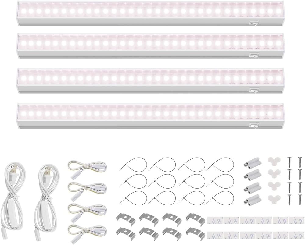 Barrina Grow Light for Indoor Plants, Full Spectrum Sunlight, 1ft Grow Lamp, LED Grow Light Bulbs... | Amazon (US)