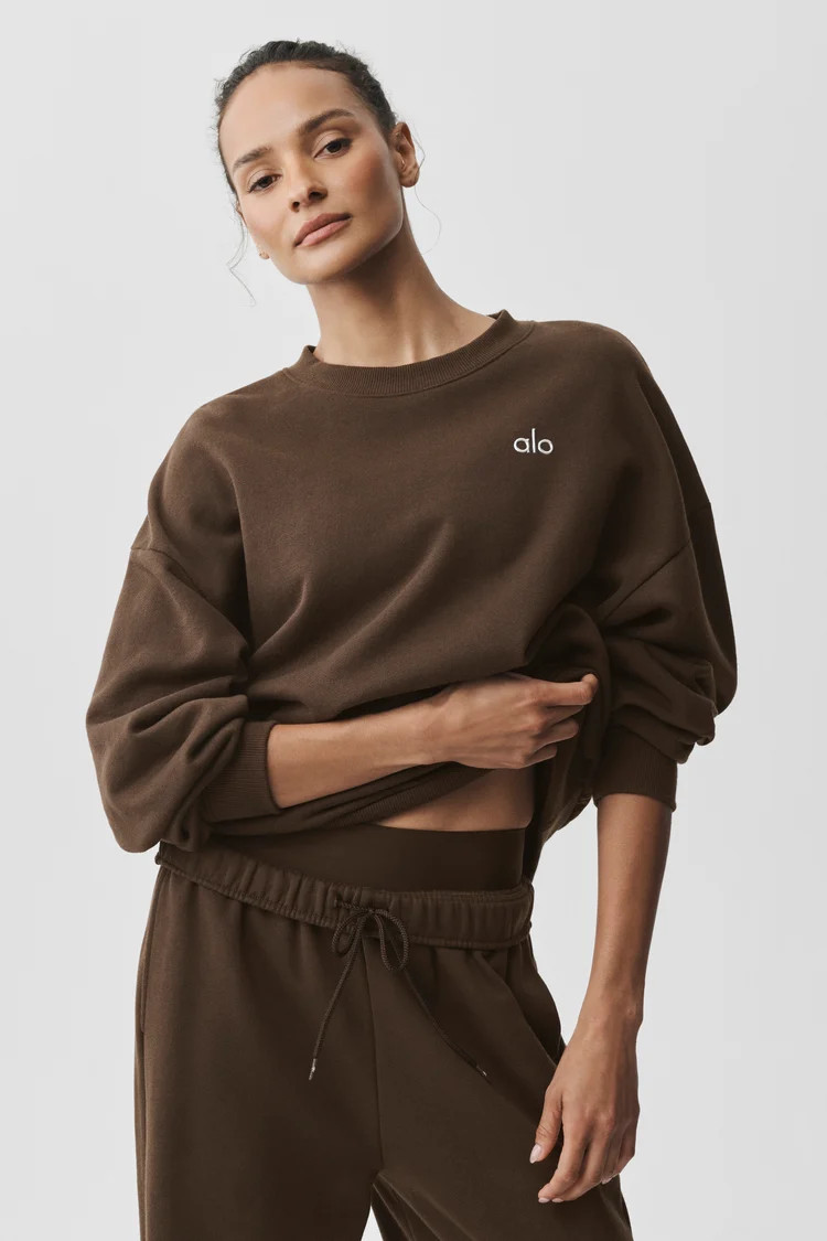 Accolade Crew Neck Pullover | Alo Yoga