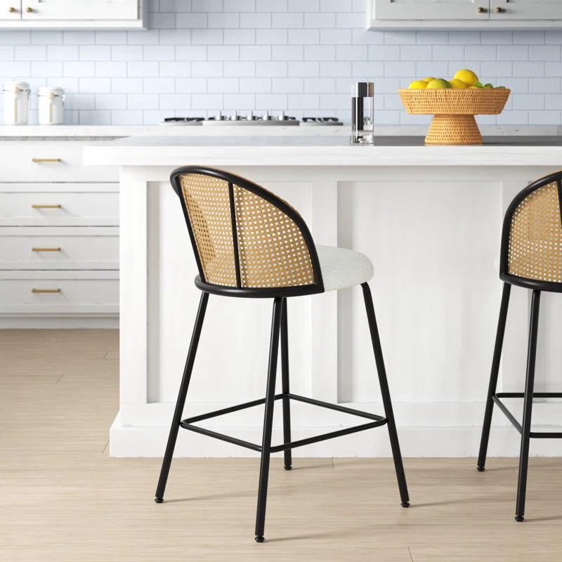 Attalla 26.7'' Rattan Stool | Wayfair North America