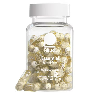 Ritual Multivitamin for Men 18+ with Vegan Omega-3 DHA, Vitamin D3 and B12 Vegan Capsules - Mint Essenced - 60ct | Target