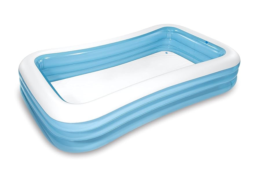 INTEX 58484EP Swim Center Inflatable Family Pool: 277 Gallon Capacity – 120" x 72" x 22" – Bl... | Amazon (US)