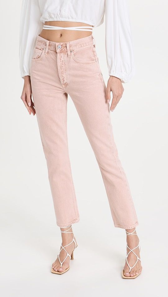 Jolene High Rise Straight Jeans | Shopbop