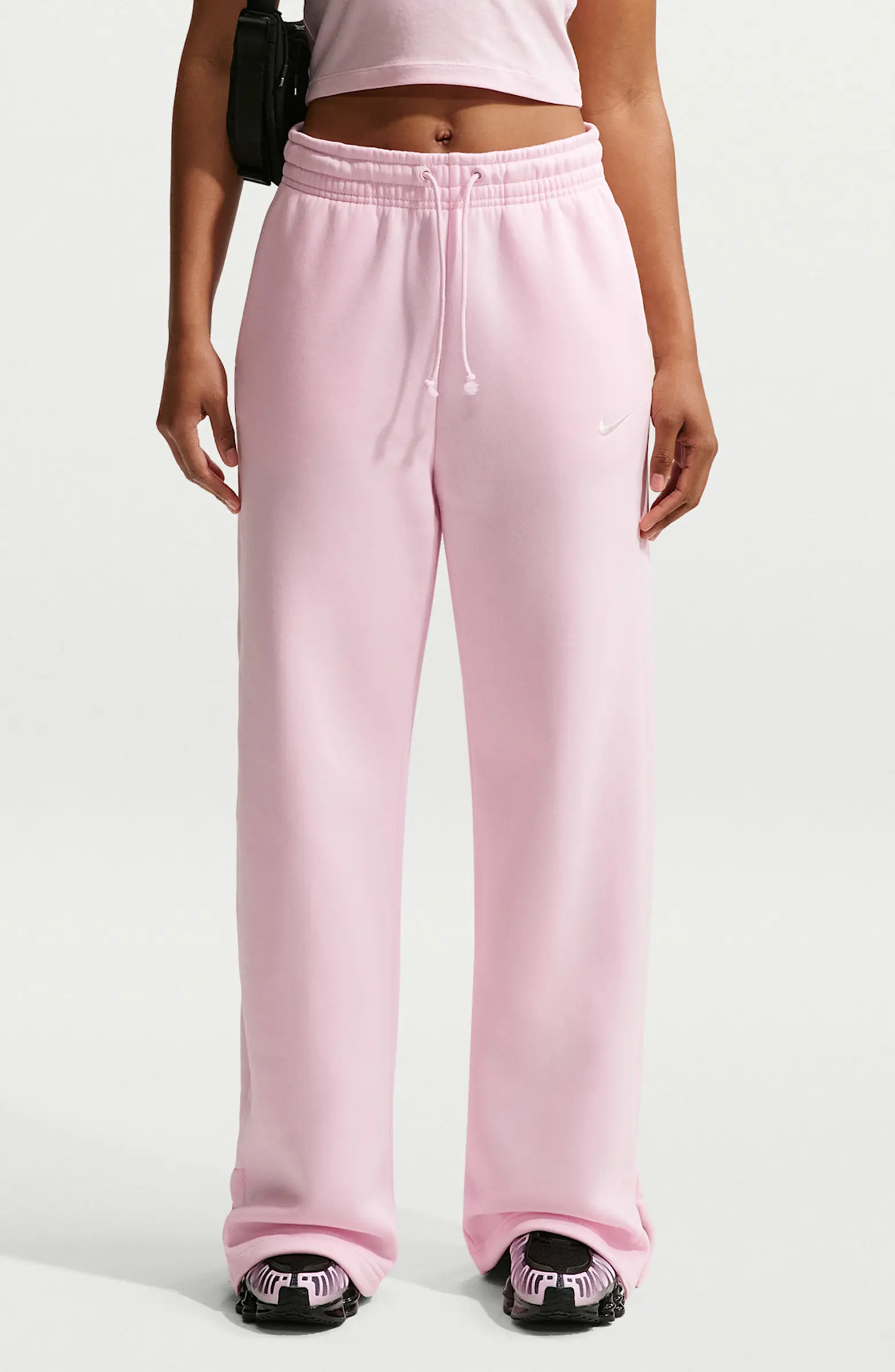 Sportswear Phoenix High Waist Wide Leg Sweatpants | Nordstrom