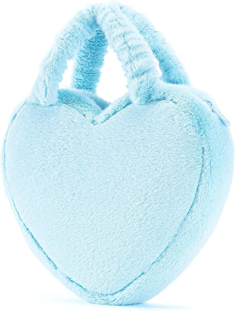 Gloveleya Plush Handbag Heart-shaped | Amazon (US)