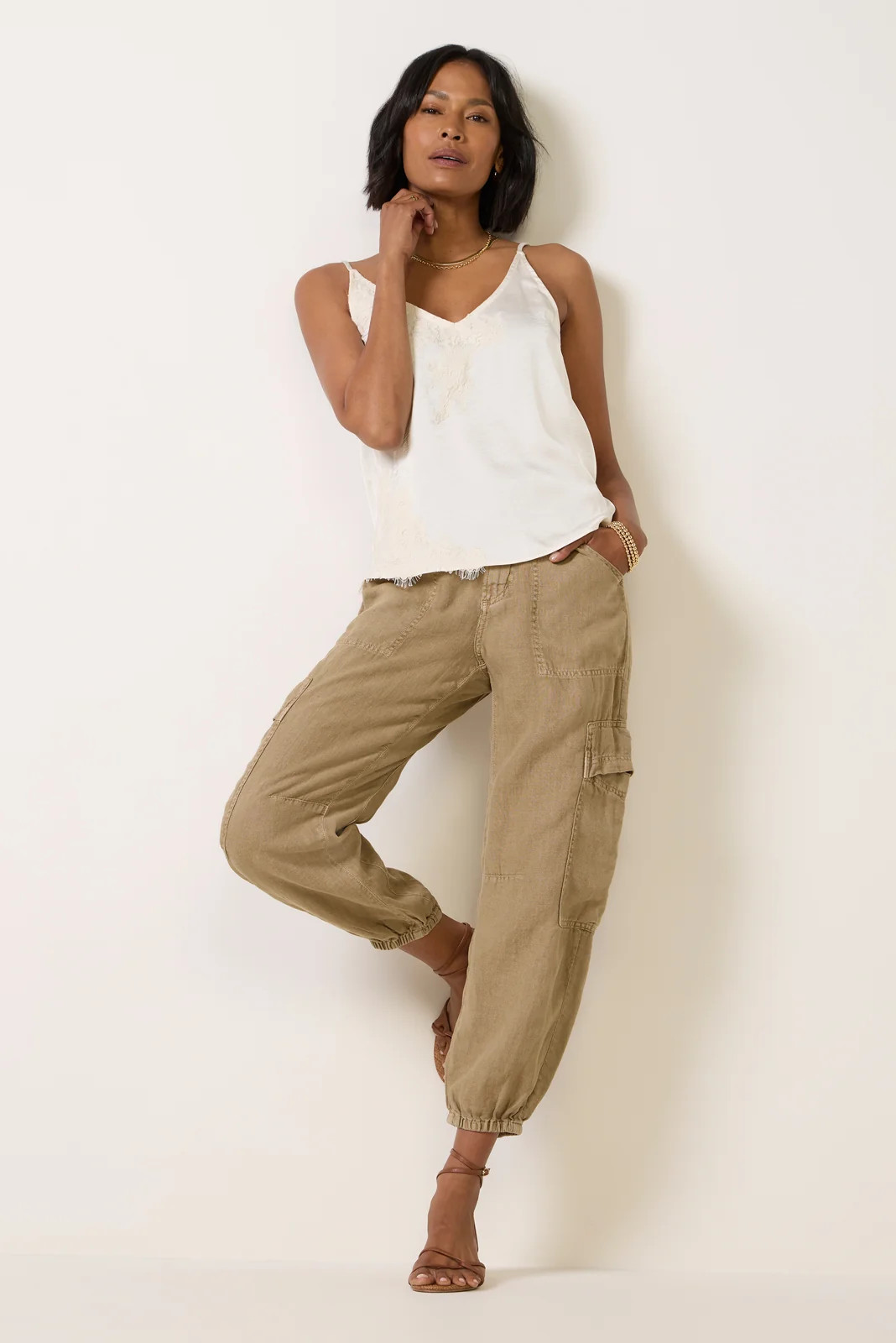 CITIZENS OF HUMANITY Women's Ciela Balloon Utility Pants, Size 32, Tan | Evereve