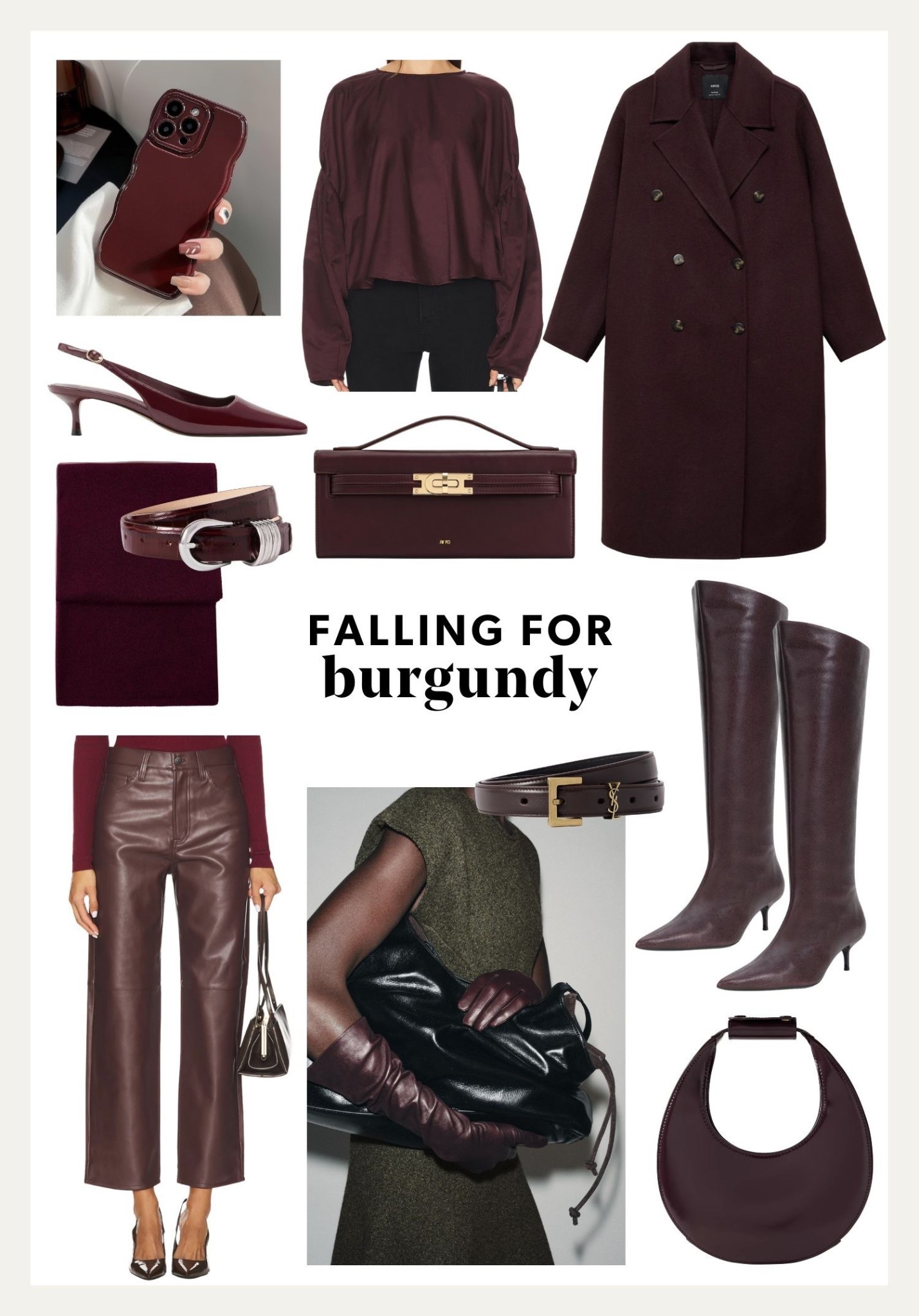 Loving everything burgundy right now - so perfect for holiday season dressing

#LTKFindsUnder100 #LTKFindsUnder50 #LTKSeasonal
