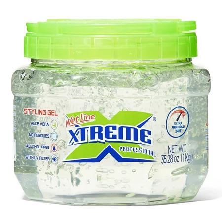 Xtreme Wet Line Professional Shine Enhancing Jar Hair Styling Gel with Aloe 35.27 oz | Walmart (US)
