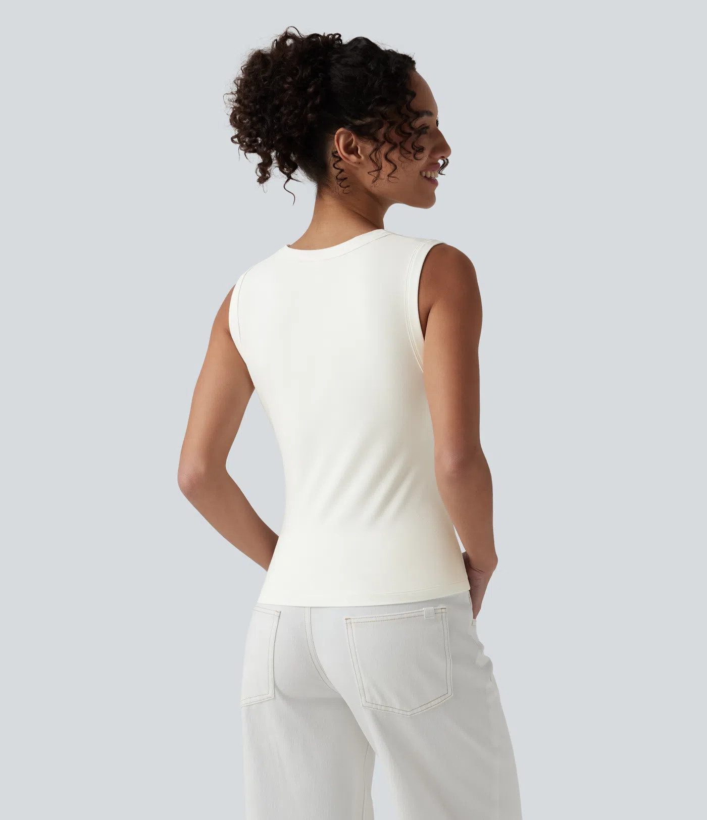 Women’s V-neck Casual Tank Top - Halara | HALARA