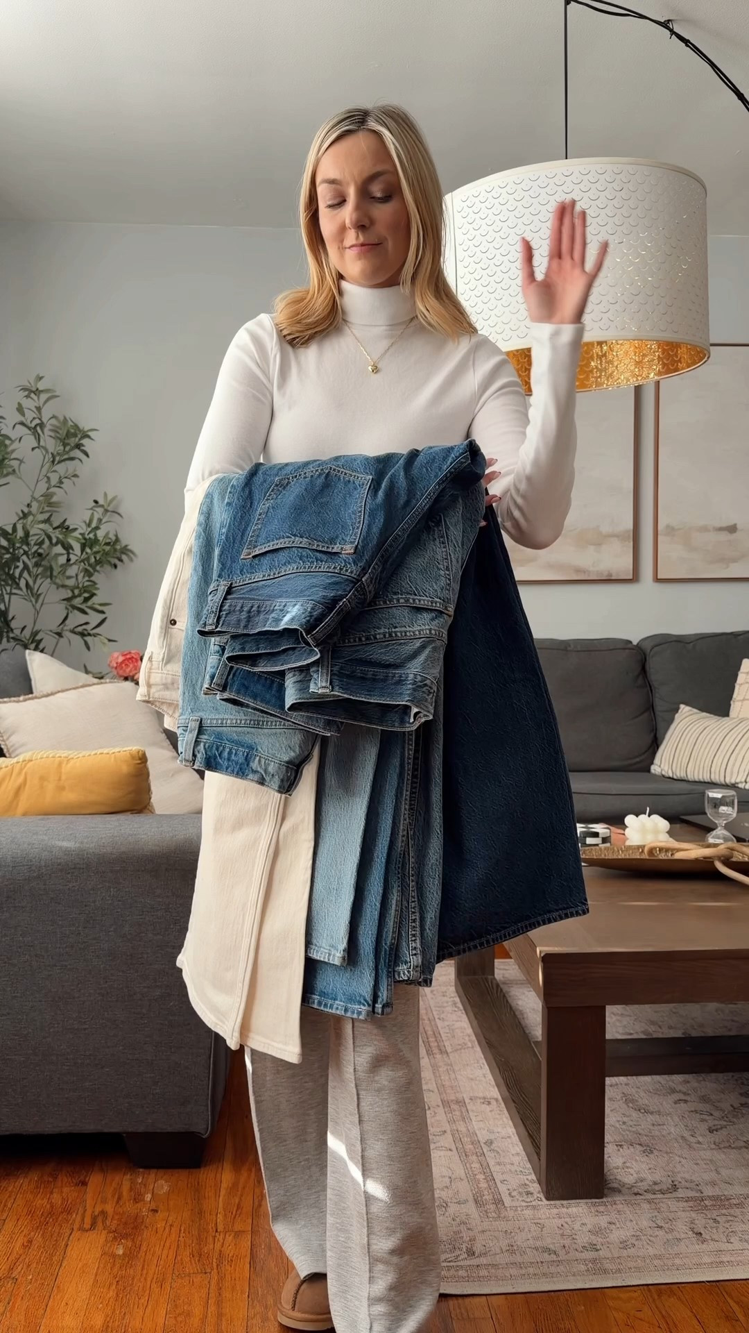 Abercrombie jeans you deserve right now because their sale is sooo good! Use code: DENIMAF for additional discount

Wearing size 26, regular BUT only the white pair is in long length 

Abercrombie jeans • Abercrombie sale • wide leg jeans • work jeans 

#LTKootd #LTKTall #LTKSaleAlert