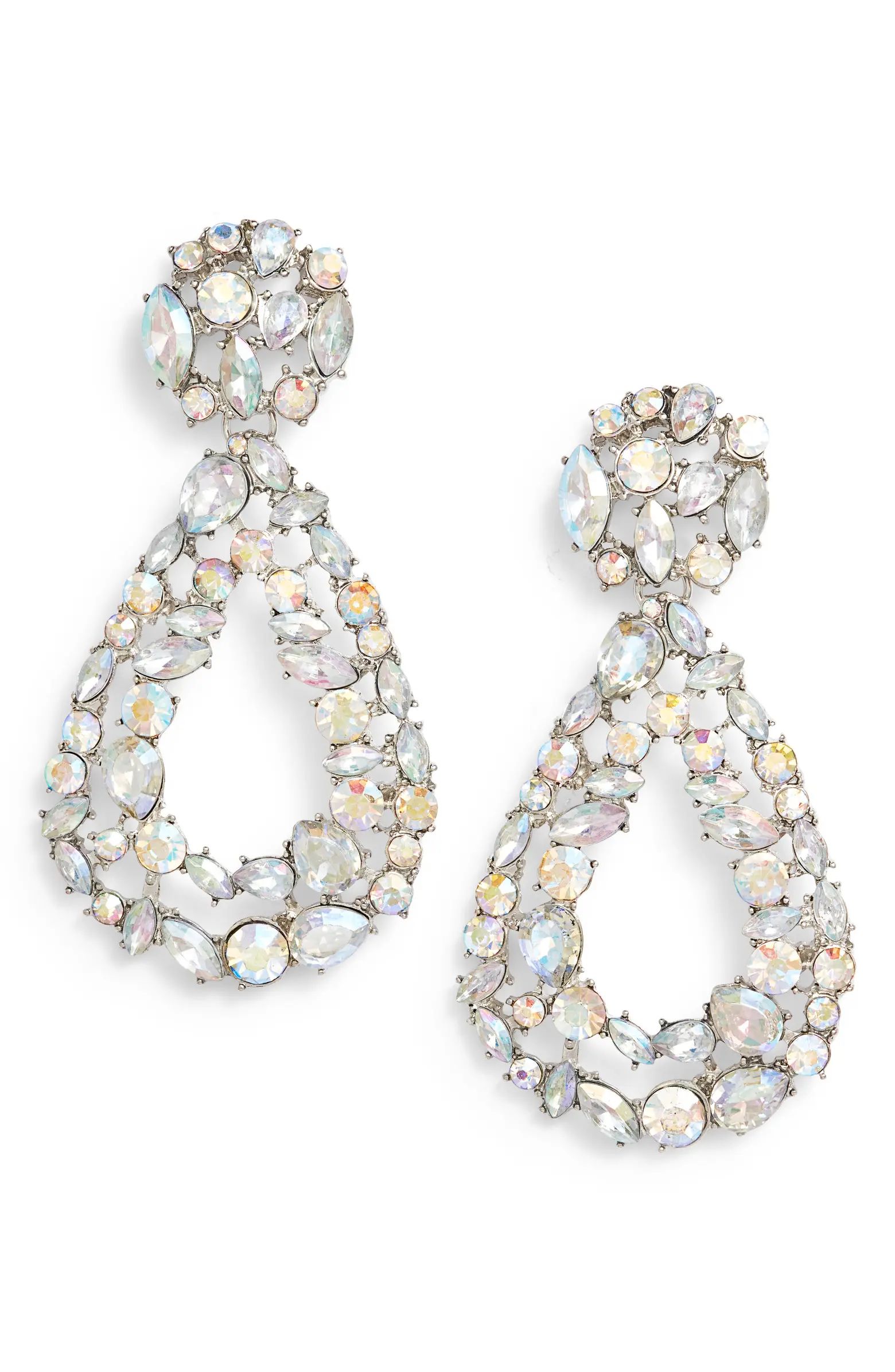 BP. Crystal Teardrop Earrings | Nordstrom | Nordstrom