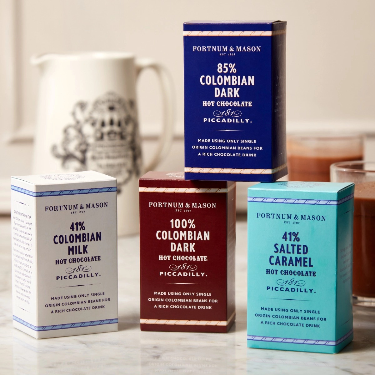 Ultimate Hot Chocolate Gift Box, 400g | Fortnum & Mason