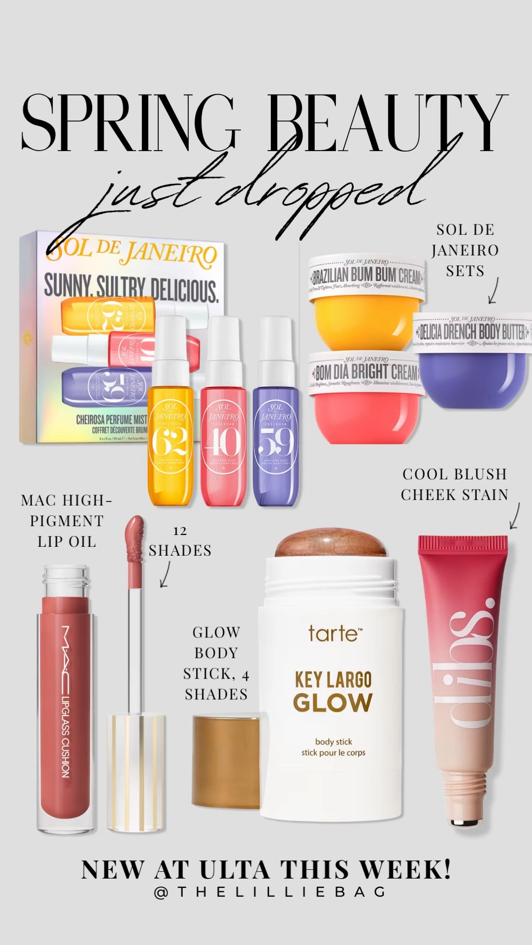 Just in new spring beauty from Ulta!🌸💄 I can’t wait to try the dibs cheek blush!  Also a Free 5pc gift with $60 purchase 

Easter basket stuffer. Hair. Beauty. Spring beauty  

#LTKBeauty #LTKSeasonal