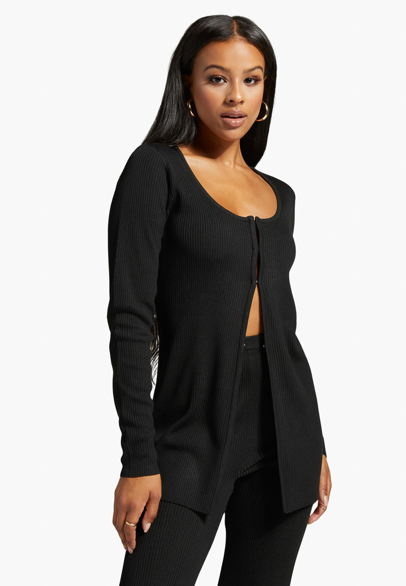 Long Sleeve Rib Top | ShoeDazzle