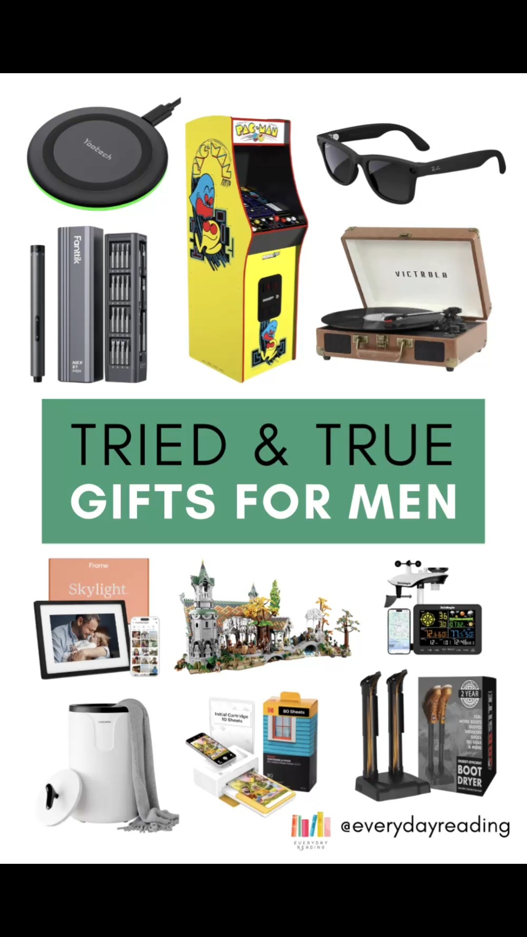 You shared your best gifts for men and the ideas were SO good 🙌 
If you’re shopping for your husband, boyfriend, brother, or dad, start with these tried and true favorites! 🎁 

#LTKGiftGuide #LTKMens