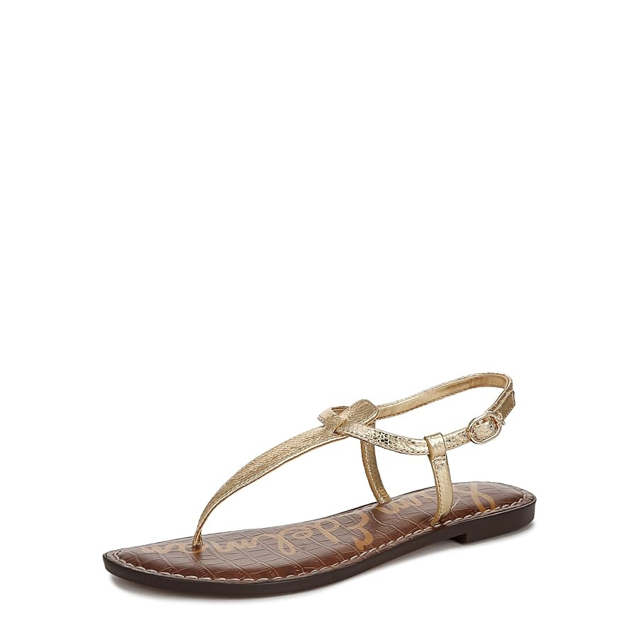 Sam Edelman Women's Gigi Flat Sandal | Amazon (US)