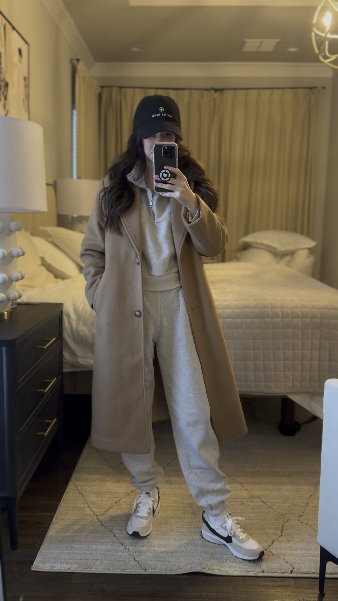 Casual errands outfits, Abercrombie wool coat, Abercrombie sale alert, winter outfits, Abercrombie loungewear set, Nike sneakers, wool jacket, mom outfit 

#LTKWatchNow #LTKFindsUnder50 #LTKSaleAlert