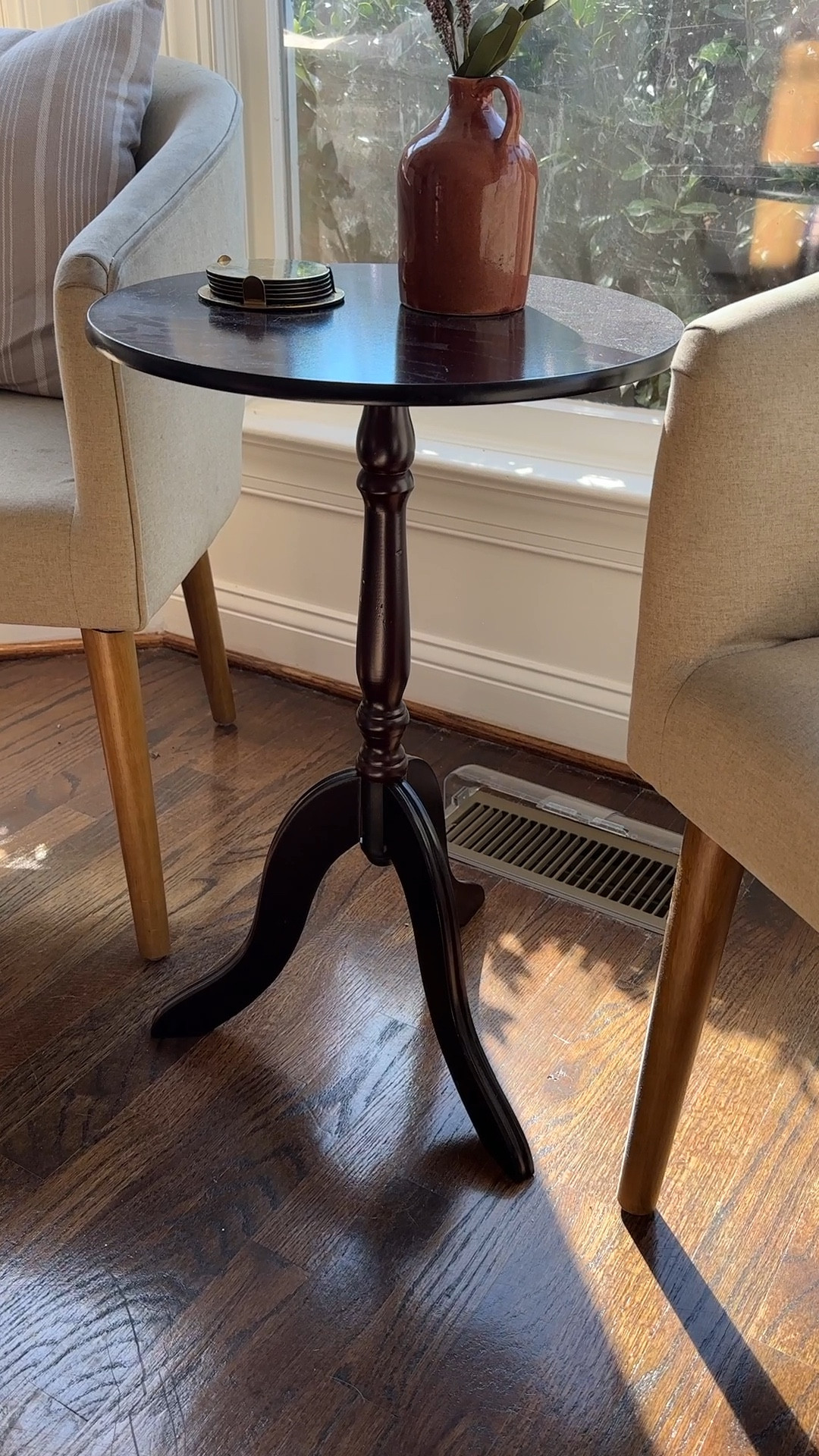 Such a steal! This Amazon home accent side table adds so much charm! Easy to assemble and great quality! 

#LTKFindsUnder50 #LTKHome #LTKVideo