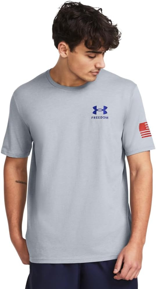 Under Armour Men's New Freedom Flag T-shirt | Amazon (US)